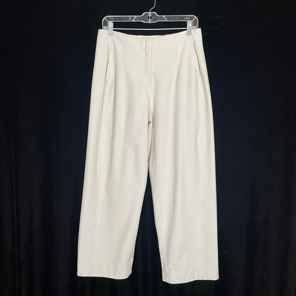 Lululemon Utilitech Relaxed Fit Mid-Rise Trouser Wide-Leg Pant Bone High Rise 8 - Picture 2 of 4